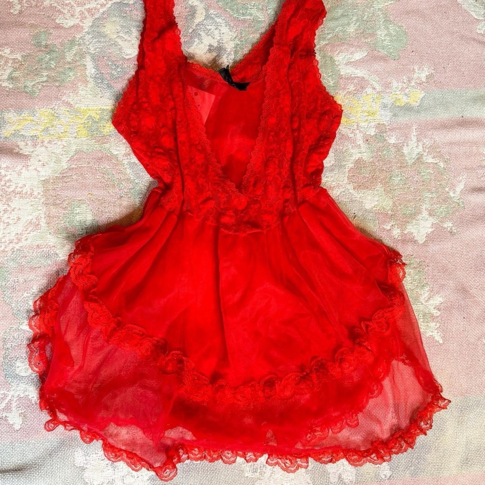 Stroke of Midnight Slip Dress Size S/M